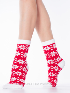 Носки женские Hobby Line красные 36-40