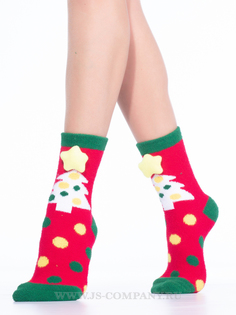 Носки женские Hobby Line красные 36-40