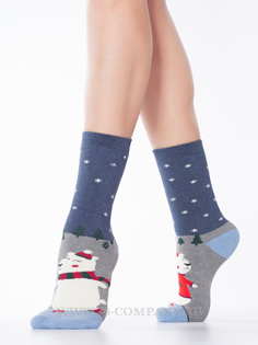 Носки женские Hobby Line разноцветные 36-40