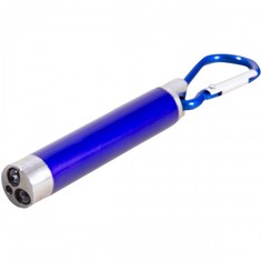 Игрушка для собак VS, лазерная указка с фонариком и карабином, синяя