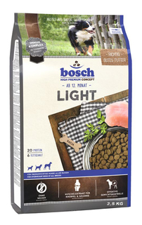 Сухой корм для собак Bosch Light, для склонных к полноте, домашняя птица, 2,5кг