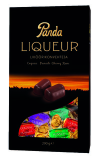 Конфеты Panda Liquer шоколадные с начинкой из ликера