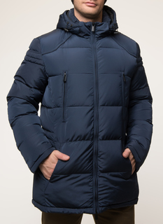 Пуховик мужской Snowimage SICBM-N307 синий 52 RU
