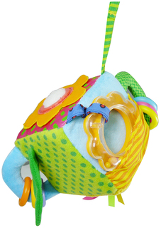 BIBA TOYS Развивающая игрушка-мягкий кубик ВЕСЕЛЫЙ САД 45x25x32 см GD013