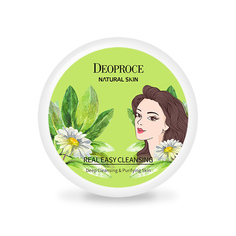 Крем для лица очищающий DEOPROCE NATURAL SKIN REAL EASY CLEANSING 100гр