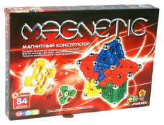 Конструктор магнитный "Магнетик", 84 детали Новый Диск