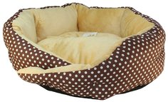 Лежак для собак и кошек Xody Сказка, мех, 52х52х15 см