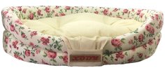 Лежак для собак и кошек Xody Бабочка, хлопок, нежность, 52х46х13 см