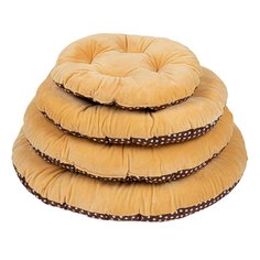 Лежак для собак и кошек Xody Овальный №1, мех, 40х34 см