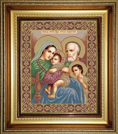 Наборы для вышивания бисером GALLA COLLECTION И046,ТРЕХ,РАДОСТЕЙ