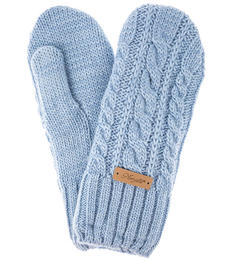 Варежки женские Noryalli 57401 синие ONE SIZE