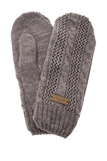 Варежки женские Noryalli 58901 коричневые ONE SIZE