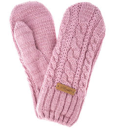 Варежки женские Noryalli 57401 розовые ONE SIZE