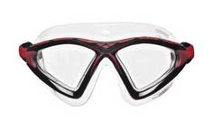 Очки-полумаска для плавания Arena X-Sight 2 1E091 черные/прозрачные (54)
