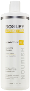 Шампунь Bosley Вos Defense Nourishing Shampoo Normal to Fine Color-Treated Hair Step 1 1 л