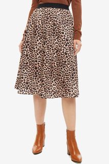 Юбка женская COMMA 81.908.78.8541 80A9 коричневая 34 DE