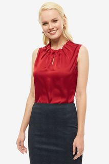 Блуза женская COMMA 85.899.13.0766 3579 красная 38 DE
