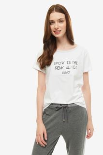 Футболка женская Liu Jo Sport T69041J0088 11110 белая XS