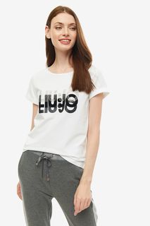 Футболка женская Liu Jo Sport T69143J0088 U9395 белая M