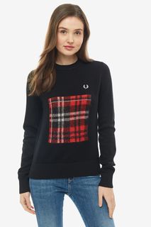 Джемпер женский Fred Perry K7121 102 черный 10 UK