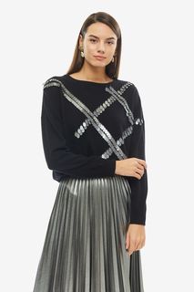 Джемпер женский Pennyblack 13645319-2 черный M