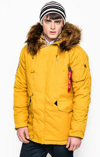 Куртка мужская Alpha Industries 193128 желтая XL