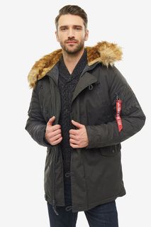 Куртка мужская Alpha Industries 193128 серая L