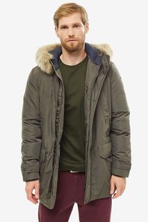 Куртка мужская GEOX M9428F T2451 F6190 хаки 52 IT