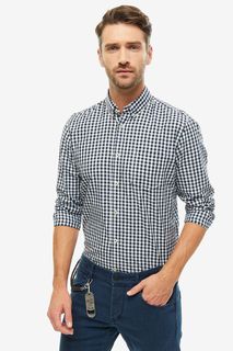 Рубашка мужская TOM TAILOR 1015106-20548 синяя L