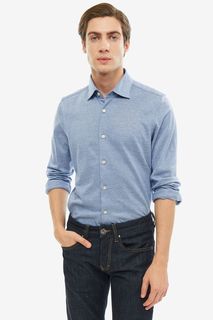 Рубашка мужская Strellson 30016134 450 синяя 2XL