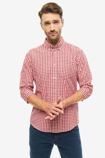 Рубашка мужская TOM TAILOR 1015106-20546 красная M
