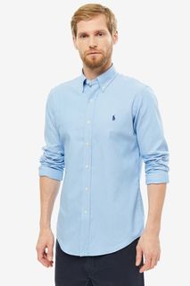 Рубашка мужская Polo Ralph Lauren 710767449004 синяя S