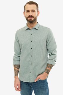 Рубашка мужская Mavi 021304-29826 зеленая 2XL