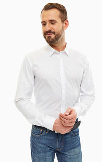 Рубашка мужская Antony Morato MMSL00293-FA450001 1000 белая 48 IT