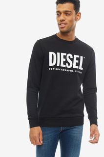 Свитшот мужской DIESEL 00SWFH 0BAWT 900 черный XL