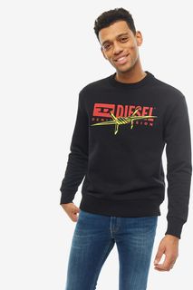 Свитшот мужской DIESEL 00S030 0EAXH 900 черный XL