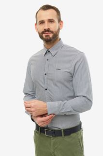 Рубашка мужская Guess M94H20-WC3T0-SDD7 синяя 2XL