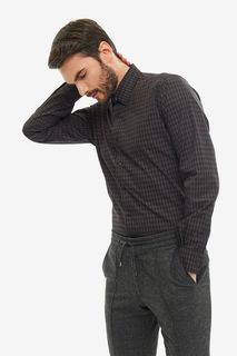 Рубашка мужская Karl Lagerfeld 605000 592691 990 серая 42 FR