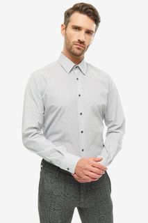Рубашка мужская Karl Lagerfeld 605000 592638 10 белая 40 FR