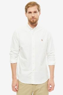 Рубашка мужская Polo Ralph Lauren 710548535001 белая L