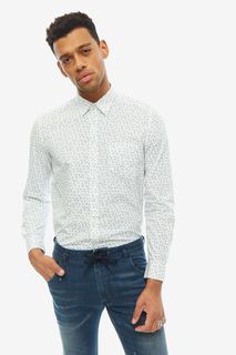 Рубашка мужская DIESEL 00S010 0LAVX 100 белая S