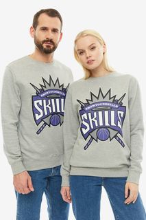Толстовка мужская Skills 8S.M.S.01.01.268 серая XS