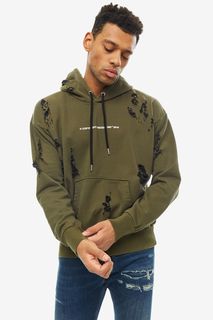 Толстовка мужская DIESEL 00SXEL 0NAWW 51F хаки XL