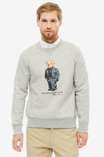 Свитшот мужской Polo Ralph Lauren 710766808002 серый S
