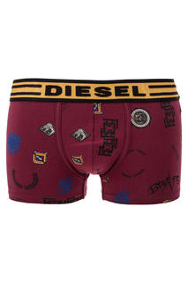 Трусы мужские DIESEL 00CIYK 0SAXC 62W бордовые S