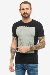 Футболка мужская Antony Morato MMKS01652-FA120001 9000 черная XL