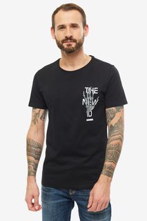 Футболка мужская Antony Morato MMKS01631-FA100189 9000 черная XL