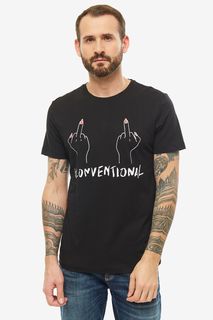 Футболка мужская Antony Morato MMKS01640-FA100144 9000 черная 2XL