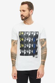 Футболка мужская Antony Morato MMKS01647-FA120001 1000 белая M