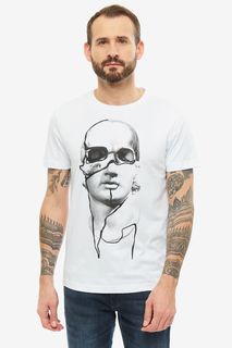 Футболка мужская Antony Morato MMKS01639-FA100144 1000 белая L